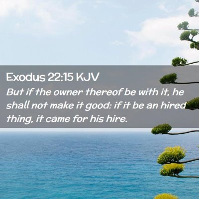 Exodus 22:15 KJV Free Bible Images