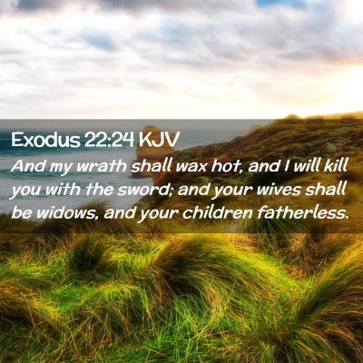 Exodus 22:24 KJV Free Bible Images