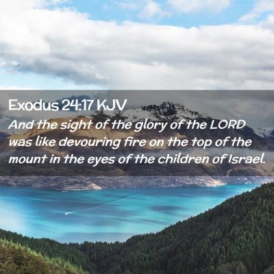 Exodus 24:17 KJV Free Bible Images