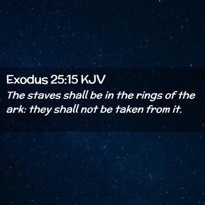 Exodus 25:15 KJV Free Bible Images