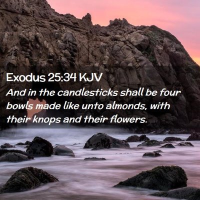 Exodus 25:34 KJV Free Bible Images