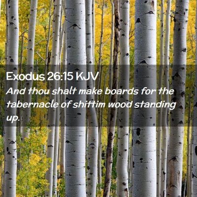 Exodus 26:15 KJV Free Bible Images