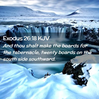 Exodus 26:18 KJV Free Bible Images