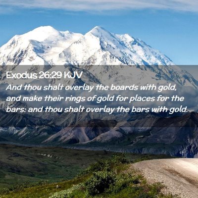 Exodus 26:29 KJV Free Bible Images