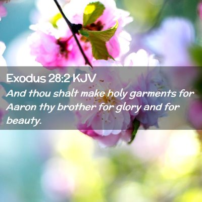 Exodus 28:2 KJV Free Bible Images