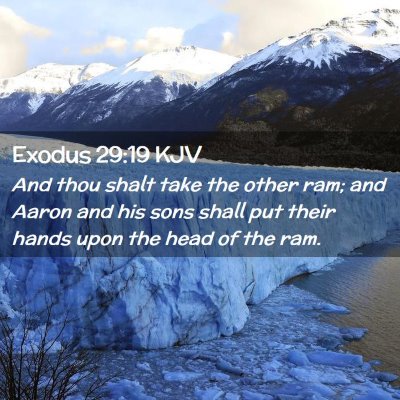 Exodus 29:19 KJV Free Bible Images