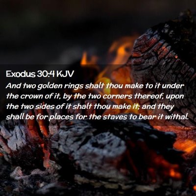 Exodus 30:4 KJV Free Bible Images