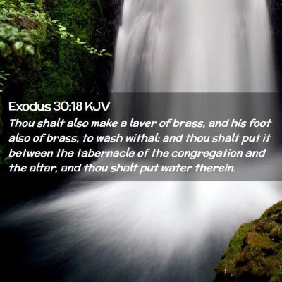 Exodus 30:18 KJV Free Bible Images