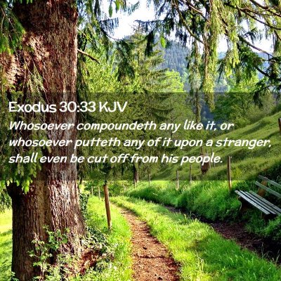 Exodus 30:33 KJV Free Bible Images