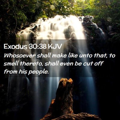 Exodus 30:38 KJV Free Bible Images