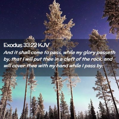 Exodus 33:22 KJV Free Bible Images