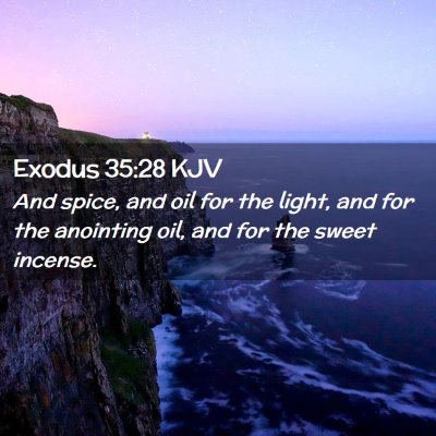 Exodus 35:28 KJV Free Bible Images