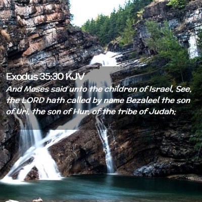 Exodus 35:30 KJV Free Bible Images