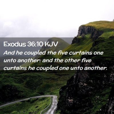 Exodus 36:10 KJV Free Bible Images