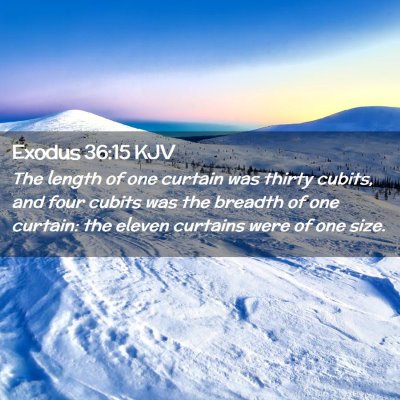 Exodus 36:15 KJV Free Bible Images