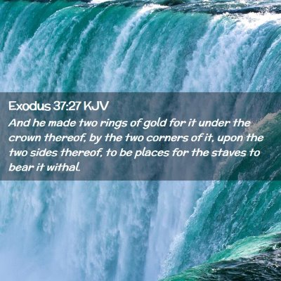 Exodus 37:27 KJV Free Bible Images