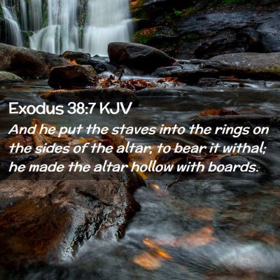 Exodus 38:7 KJV Free Bible Images