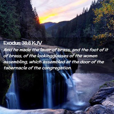 Exodus 38:8 KJV Free Bible Images