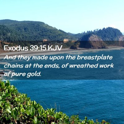 Exodus 39:15 KJV Free Bible Images