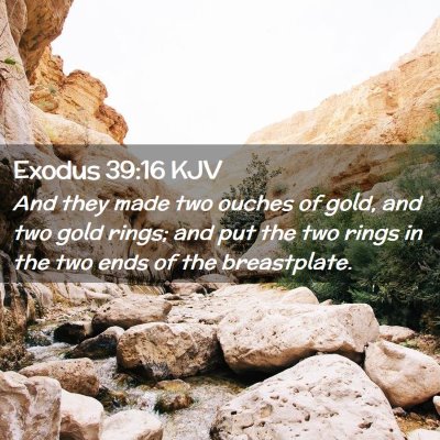 Exodus 39:16 KJV Free Bible Images