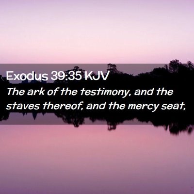 Exodus 39:35 KJV Free Bible Images