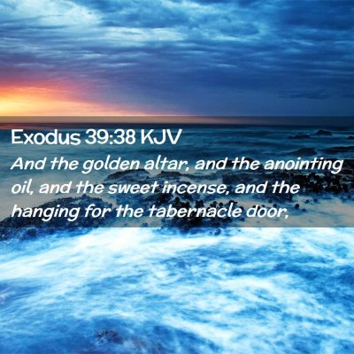 Exodus 39:38 KJV Free Bible Images