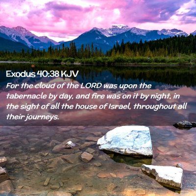 Exodus 40:38 KJV Free Bible Images