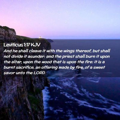 Leviticus 1:17 KJV Free Bible Images