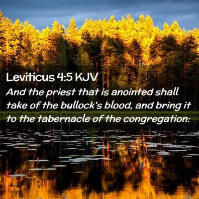 Leviticus 4:5 KJV Free Bible Images