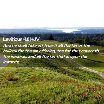 Leviticus 4:8 KJV Free Bible Images