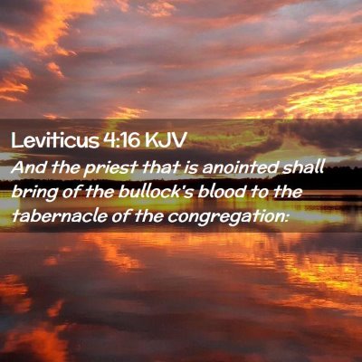 Leviticus 4:16 KJV Free Bible Images