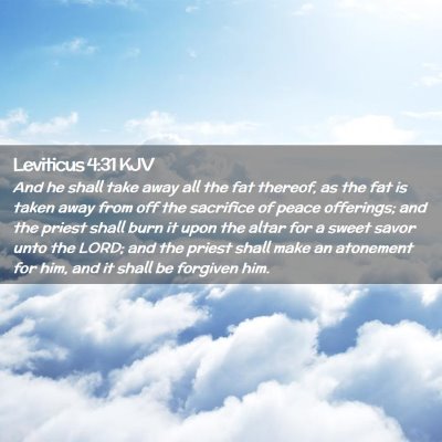 Leviticus 4:31 KJV Free Bible Images