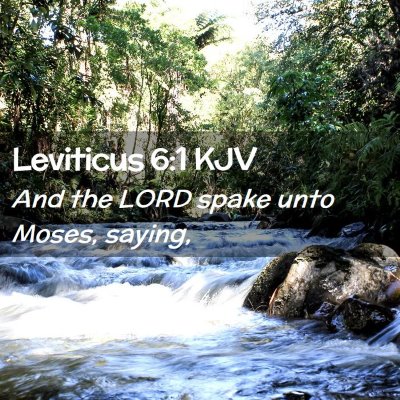 Leviticus 6:1 KJV Free Bible Images