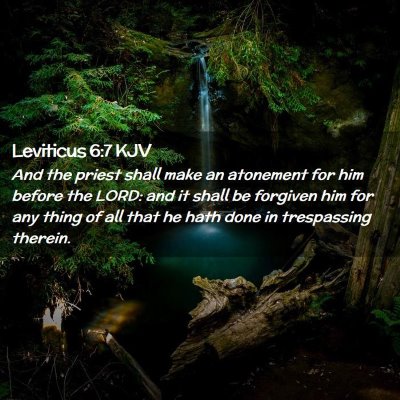 Leviticus 6:7 KJV Free Bible Images