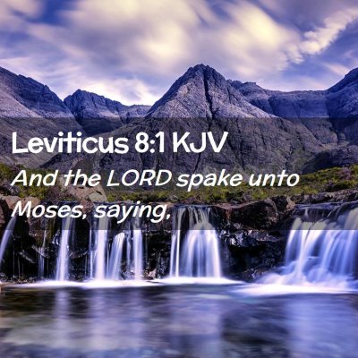 Leviticus 8:1 KJV Free Bible Images