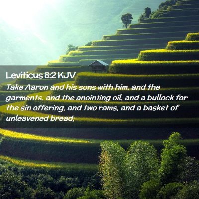 Leviticus 8:2 KJV Free Bible Images