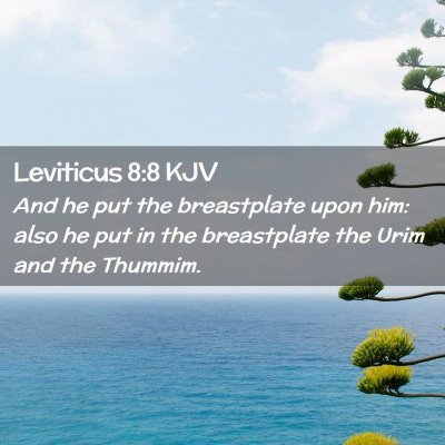 Leviticus 8:8 KJV Free Bible Images