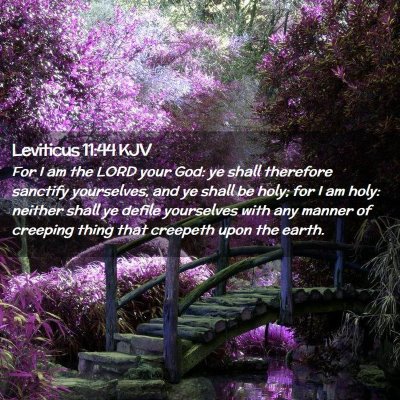 Leviticus 11:44 KJV Free Bible Images