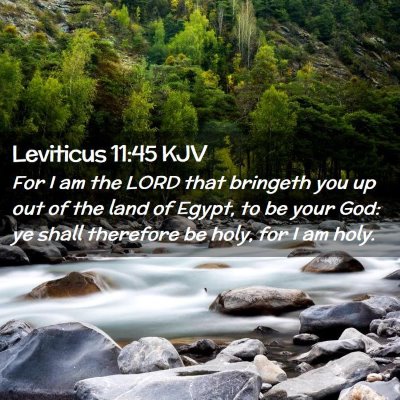 Leviticus 11:45 KJV Free Bible Images