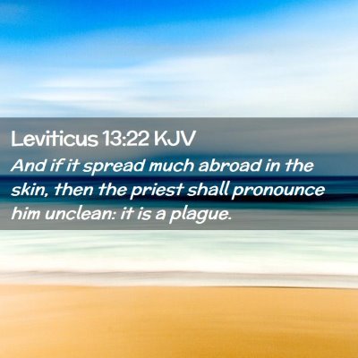 Leviticus 13:22 KJV Free Bible Images