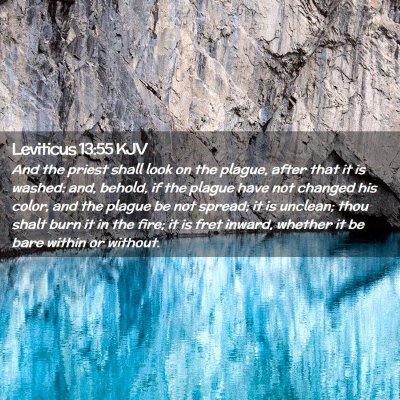 Leviticus 13:55 KJV Free Bible Images