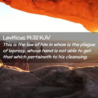 Leviticus 14:32 KJV Free Bible Images