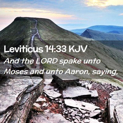 Leviticus 14:33 KJV Free Bible Images