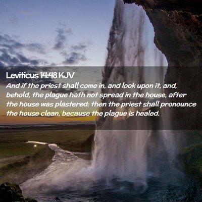 Leviticus 14:48 KJV Free Bible Images