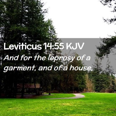 Leviticus 14:55 KJV Free Bible Images