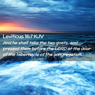 Leviticus 16:7 KJV Free Bible Images