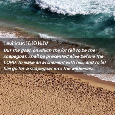 Leviticus 16:10 KJV Free Bible Images