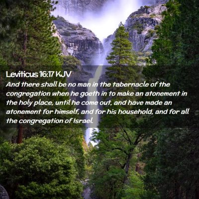 Leviticus 16:17 KJV Free Bible Images