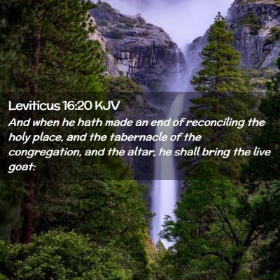 Leviticus 16:20 KJV Free Bible Images