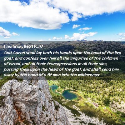 Leviticus 16:21 KJV Free Bible Images